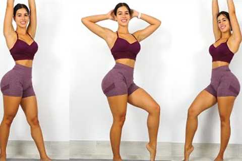 Slim Stomach, Round Butt, and Sexy Legs Home Workout (No Equipment Needed)!
