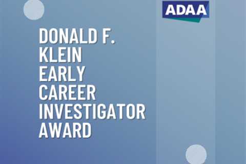 Past and Present Winners of Donald F. Klein Award Discuss their Work,  Recognition and the..