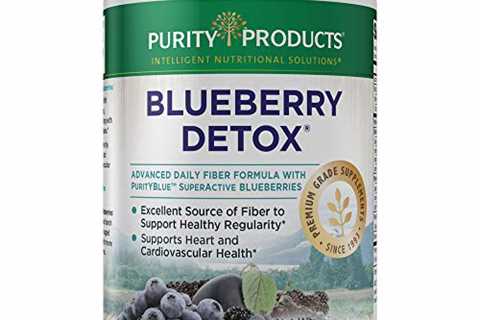 Advanced Blueberry Detox Daily Fiber Formula by Purity Products - Featuring PurityBlue Organic Wild ..
