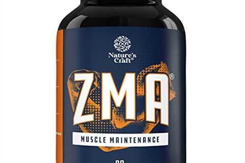 Post Workout Recovery ZMA Supplement - ZMA Supplements for Men and Womens Muscle Recovery with Zinc ..