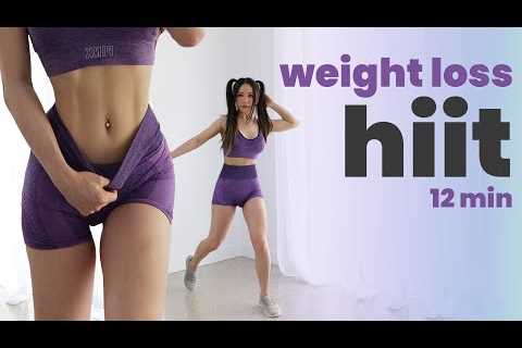 12 Min Weight Loss HIIT Workout – Weight Loss Challenge 2022