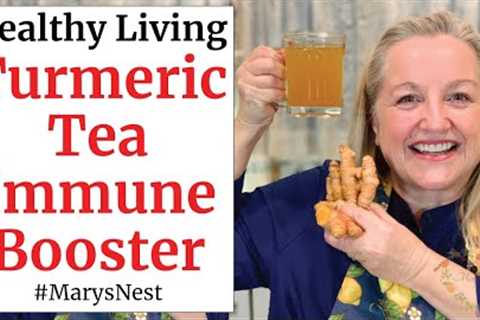 How to Make Turmeric Tea to Boost Your Immune System and Ward Off Colds and Flu - Use Powder or Root