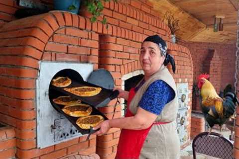 SPRING IS COMING TO OUR VILLAGE. MY GRANDMA COOKED PIDA