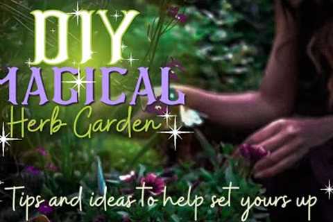 🌱 DIY Magical Herb Garden 🌱 Witchcraft 101 🧙‍♀️ & magical qualities 💚🌱