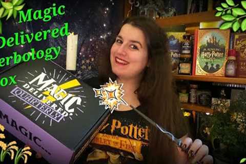 Magic Delivered Herbology Unboxing 🌿Battle of the Herbology Boxes PART 2 ⚡😄⚡