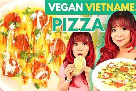 Vegan VIETNAMESE PIZZA? My New OBSESSION: 2 Ways! Vegan Bánh Tráng Nướng