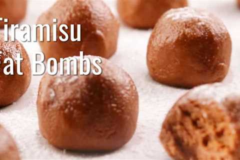 Tiramisu Fat Bombs – Keto Dessert Recipe