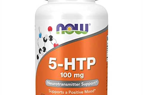 NOW Supplements 5HTP 100 mg Mega-Value 2Pack (120 VegCapsules) bBr#Now