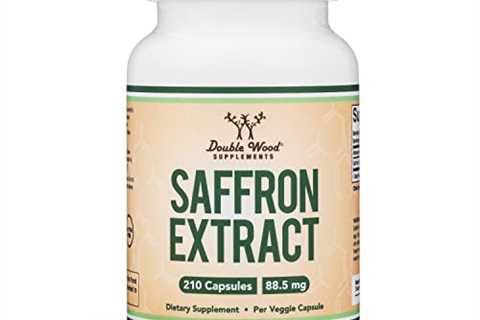 Saffron Supplement - Saffron Extract 88.5mg Capsules (210 Count) for Eyes, Retina, and Lens Health..