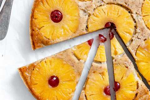 Vegan Pineapple Upside Down Cake