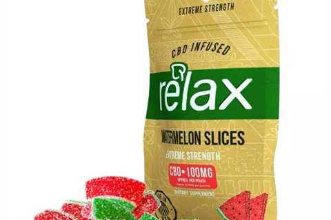 #edibles #cbdoil  #cannabiscommunity Relax Gummies #CBD Watermelon Slices -…