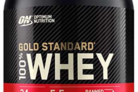 Optimum Nutrition Gold Standard 100% Whey Protein Powder, Chocolate Peanut Butter, 5 Pound..