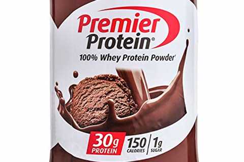 Premier Protein Powder, Chocolate Milkshake, 30g Protein, 1g Sugar, 100% Whey Protein, Keto..