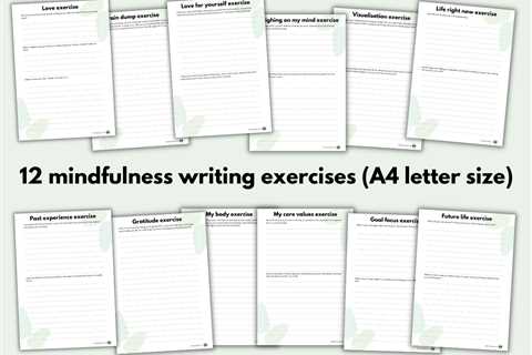 12 Mindfulness Writing Exercises That Are Fun