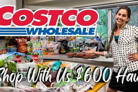 COSTCO Shop With Me & Grocery Haul To Restock Our Large Family Pantry