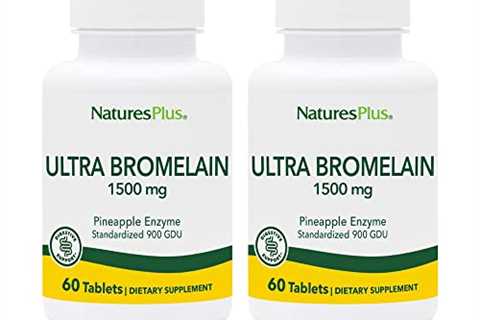 NaturesPlus Ultra Bromelain 1500 Mg Tab 60 (Pack of 2)