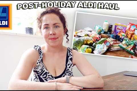 ALDI FOOD HAUL WITH PRICES | Post Holiday Restock Food Shop & Catch Up