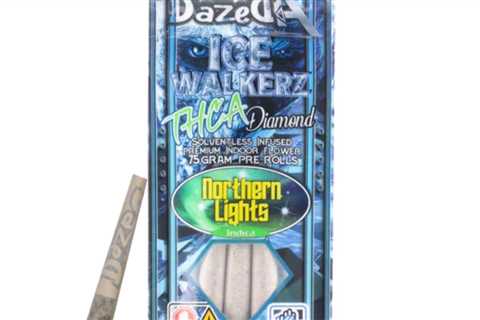 DAZED 8 ICE WALKERZ THC-A PRE ROLLS       - 3CT   - 2.25G   - THCA Infused Hemp…