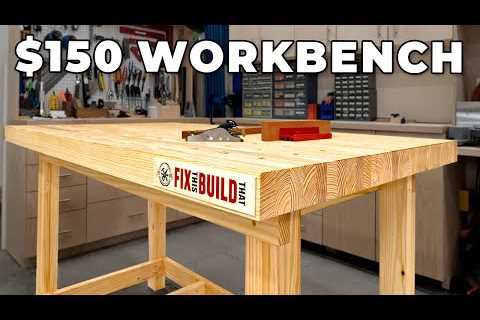 How to Build a Sturdy Workbench Using Cheap Wood