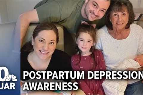 Man raises awareness of postpartum depression after wife''s death