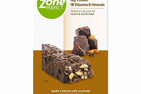 Zoneperfect Classic ZonePerfect Protein Bars, Dark Chocolate Almond, 12g of Protein, Nutrition Bars ..
