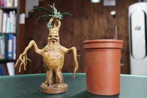 [Harry Potter] Creating a Mandrake Figure