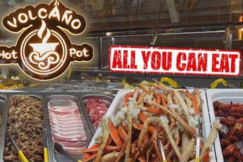 $34/person for All You Can Eat Snow Crab Legs, Korean BBQ & Seafood Hot Pot @ Volcano Hot Pot..