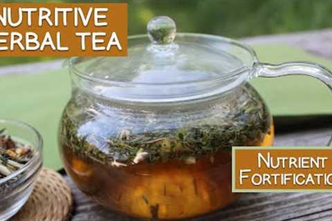 Nutritive Herbal Tea Infusions for Vitamin-Mineral Fortification