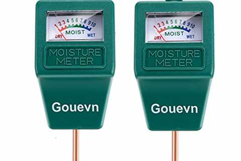 Gouevn 2pack Soil Moisture Meter, Hygrometer Soil Plant Water Meter, Plant Moisture Meter Indoor ..