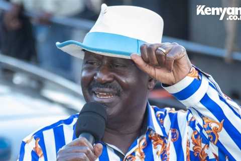We have gotten into the CBD, that is a very huge achievement - Raila Odinga…