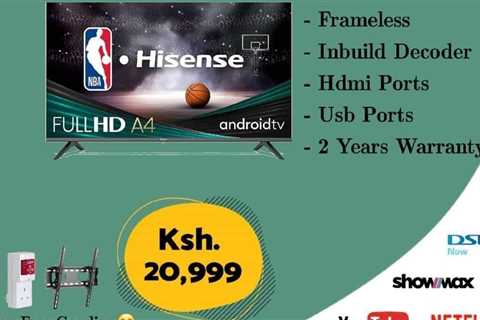 GOOD EVENING GUYZ, Visit @hisense254 and get quality TV of your preferred size…