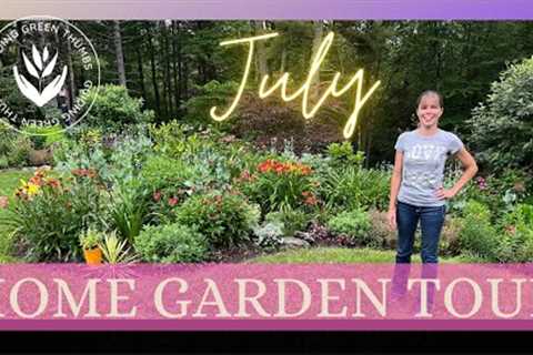 JULY HOME GARDEN TOUR // HAKONE GRASS // DAYLILY BLOOM SNEAK PEAK