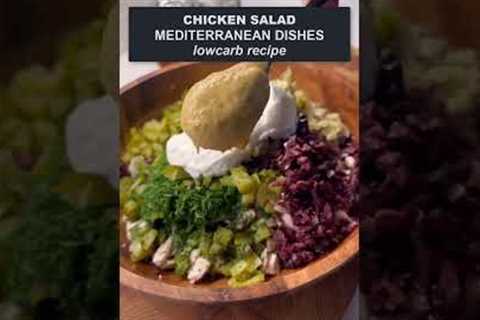 Chicken Breast Salad, Restaurant Quality, Mediterranean Recipe | Keto Recipes