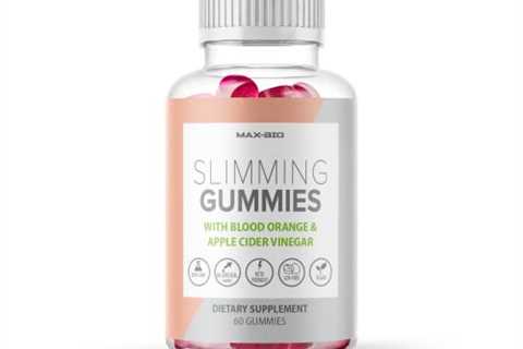 Max-Bio Slimming Gummies It Works with Apple Cider Vinegar and Sicilian Blood Orange Extract,..