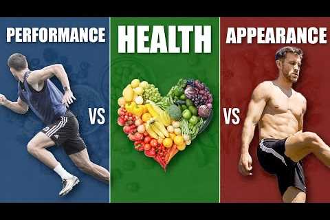 Are You Eating for Performance, Health, or Appearance?