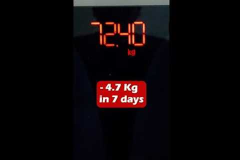 I didn''t eat food for 7 full days! See what happened...#shorts