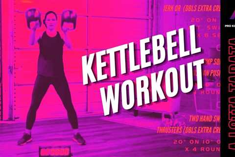 40-Minute Kettlebell Tabata Workout