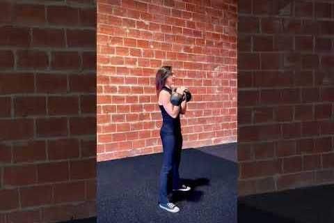 Kettlebells: Clean & Front Squat Demonstration