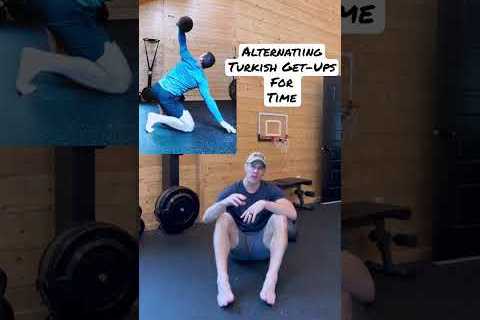 Turkish Get Up Challenge: How Long Can You Last? #shorts #kettlebells