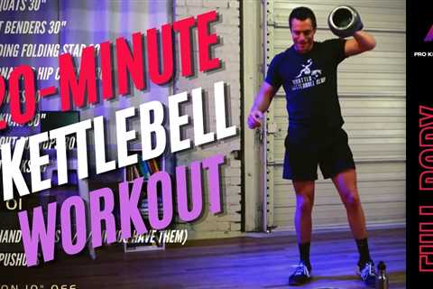 20-Minute Full Body Strength & Cardio Kettlebell Workout