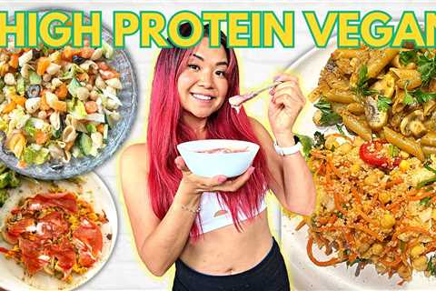 High Protein Vegan What I Ate In a Day (+100g of PROTEIN!)