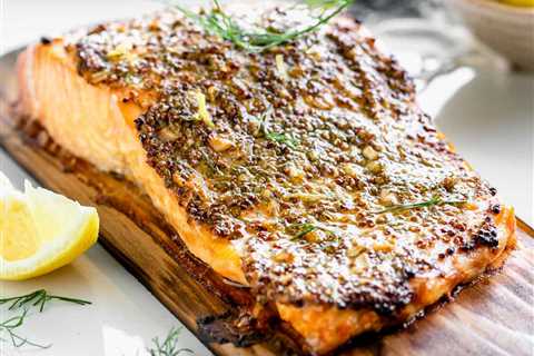 Grilled Cedar Plank Salmon