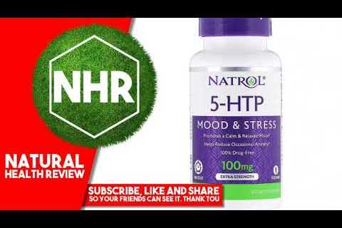 Natrol, 5 HTP, Time Release, Extra Strength, 100 mg, 45 Tablets