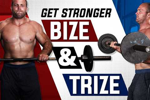 CRAZY Bicep & Tricep Workout For Athletes | GET SWOLE BIZE & TRIZE!