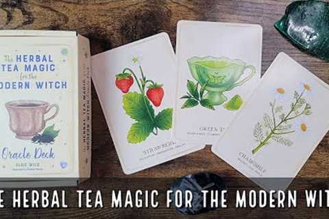 The Herbal Tea Magic for the Modern Witch Oracle