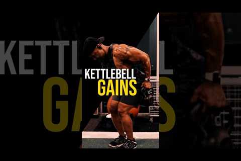 Can you workout your back and biceps with kettlebells?