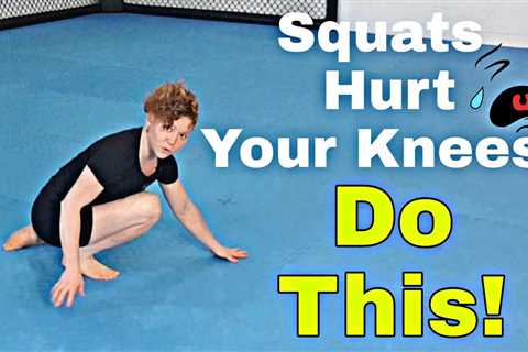 Squats Hurt Your Knees? Do this!