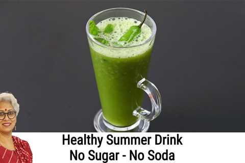 Refreshing Summer Drinks â No Soda â No Sugar Healthy Summer Drinks â Cucumber Juice Recipe