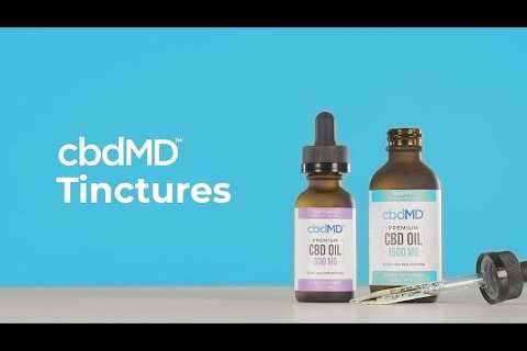 CBD Oil Tinctures from cbdMD