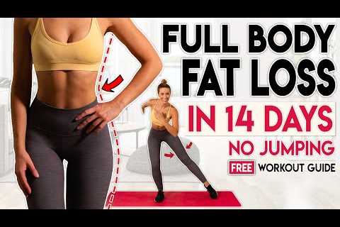 FULL BODY FAT LOSS in 14 Days NO JUMPING | Free Home Workout Guide